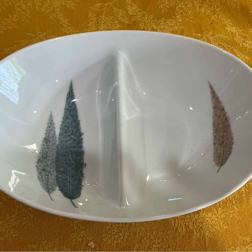 Vintage Noritake Cook & Serve Divided Serving Bowl #108